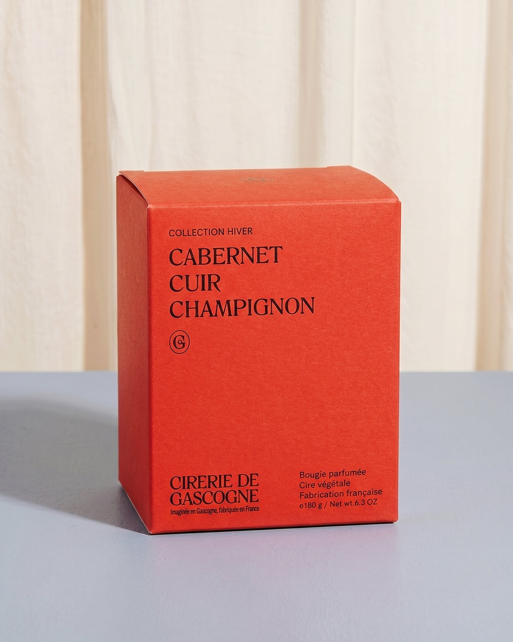 Cirerie de Gascogne Scented Candle | Cabernet, Leather & Mushrooms