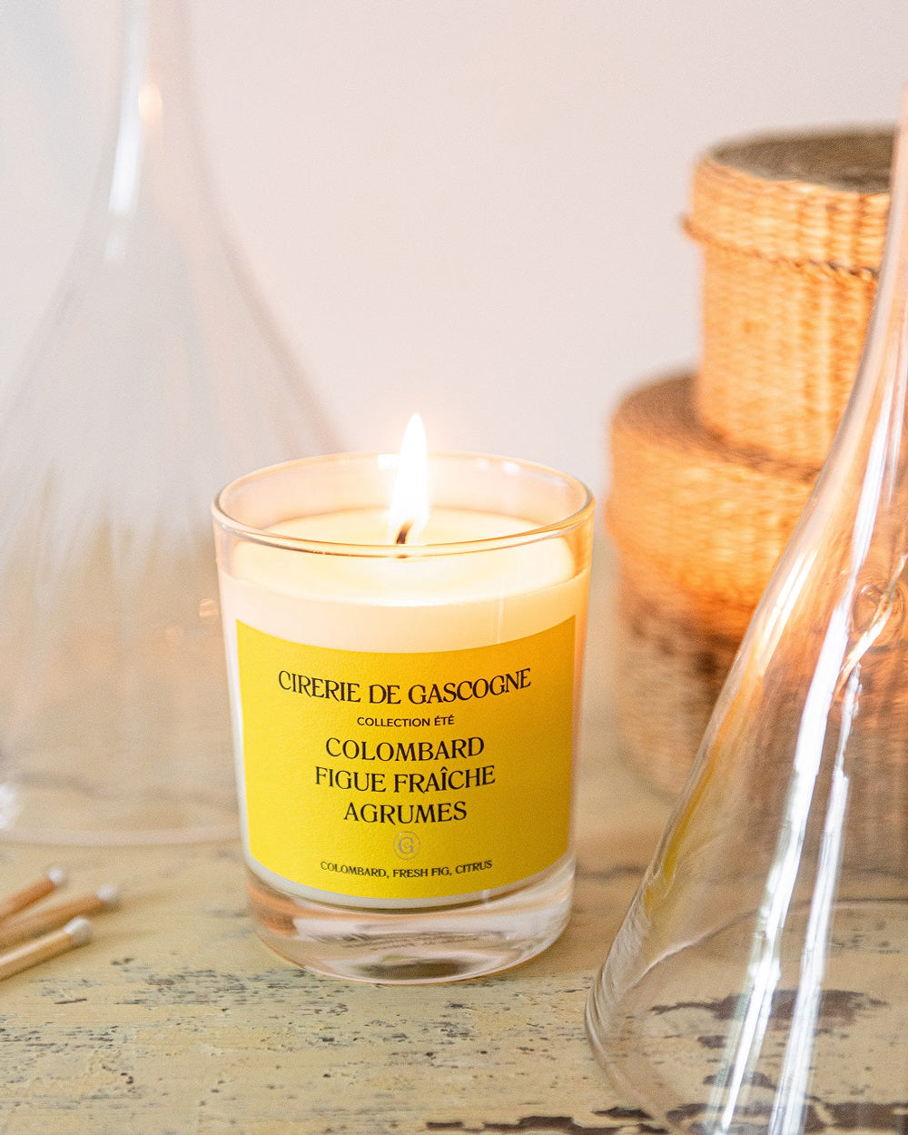 Cirerie de Gascogne Scented Candle | Colombard, Fresh Fig & Citrus