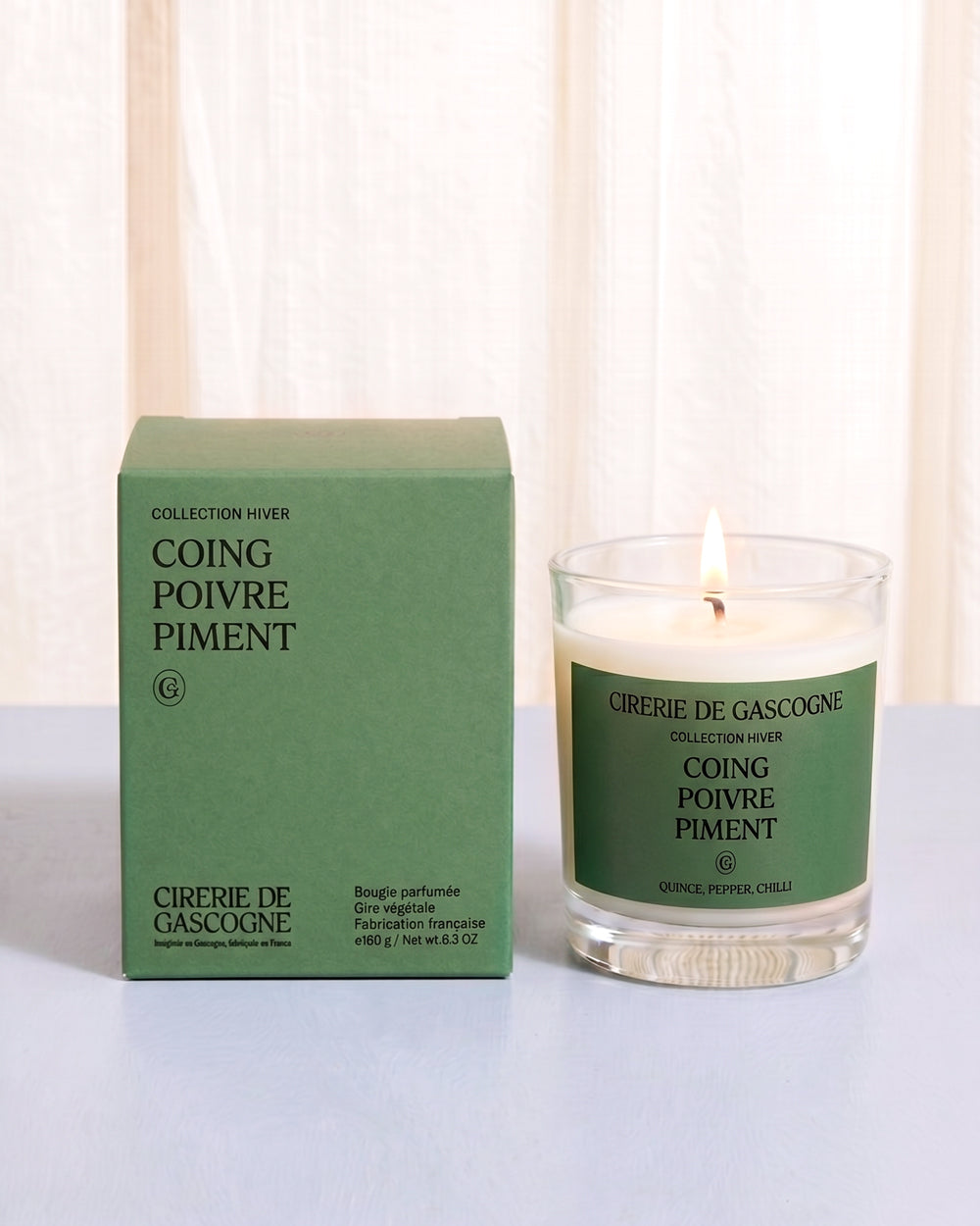 Cirerie de Gascogne Scented Candle | Quince, Pepper & Chilli