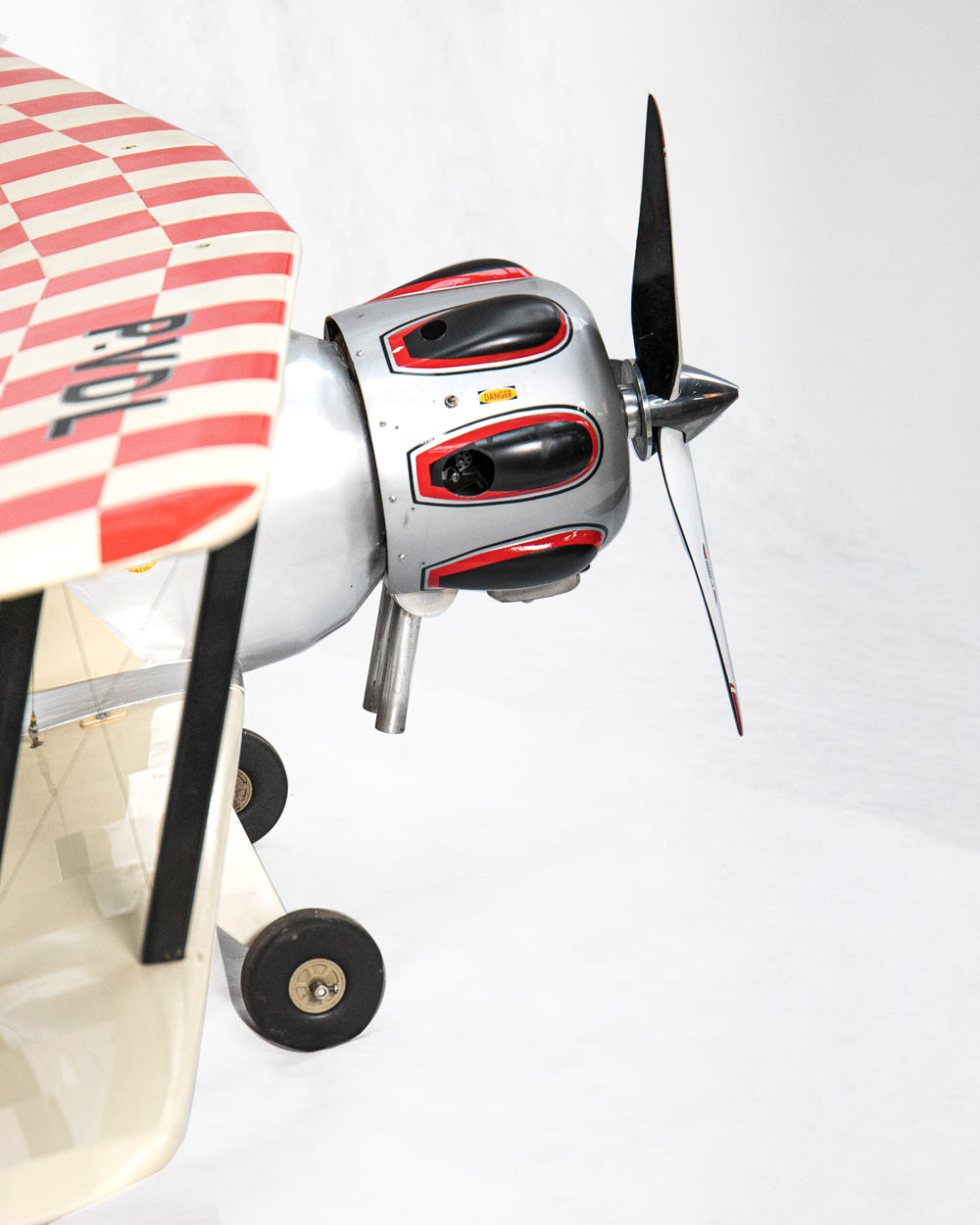 Large Vintage The Jungmeister Aerobatic Airplane Model