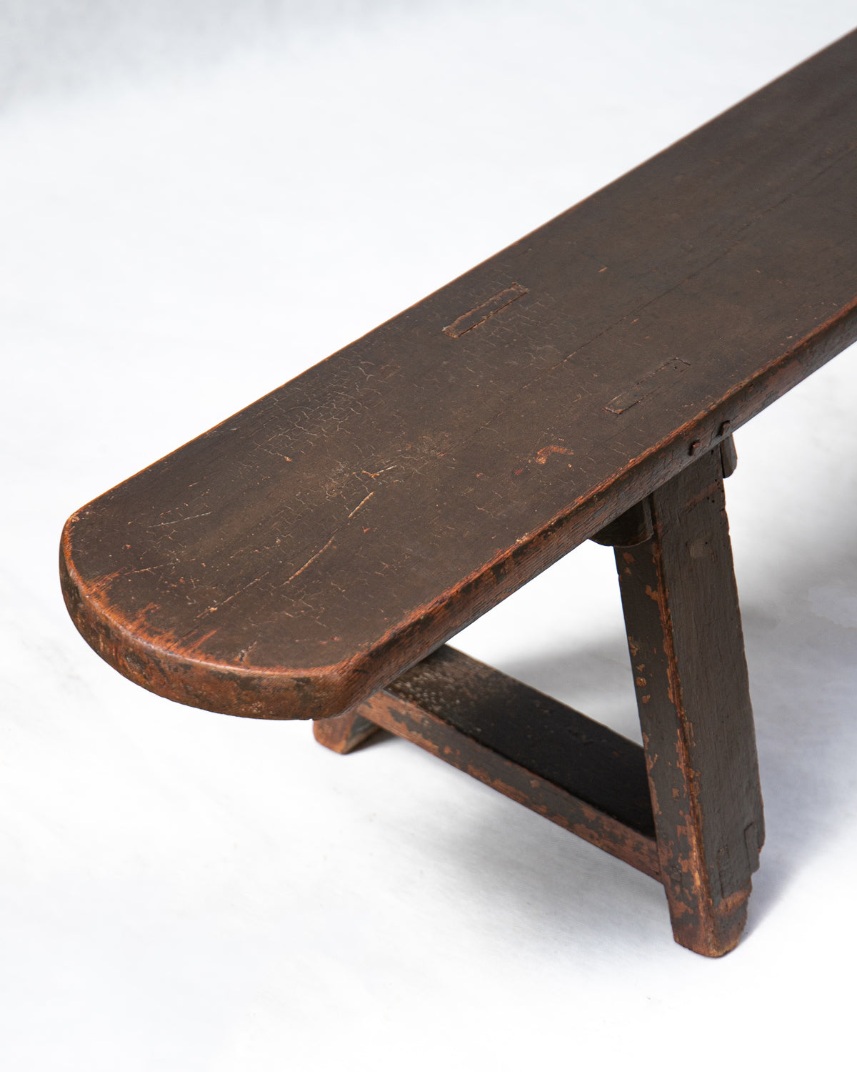 Antique French Provincial Wooden Bench, No. 2 | 335 cm