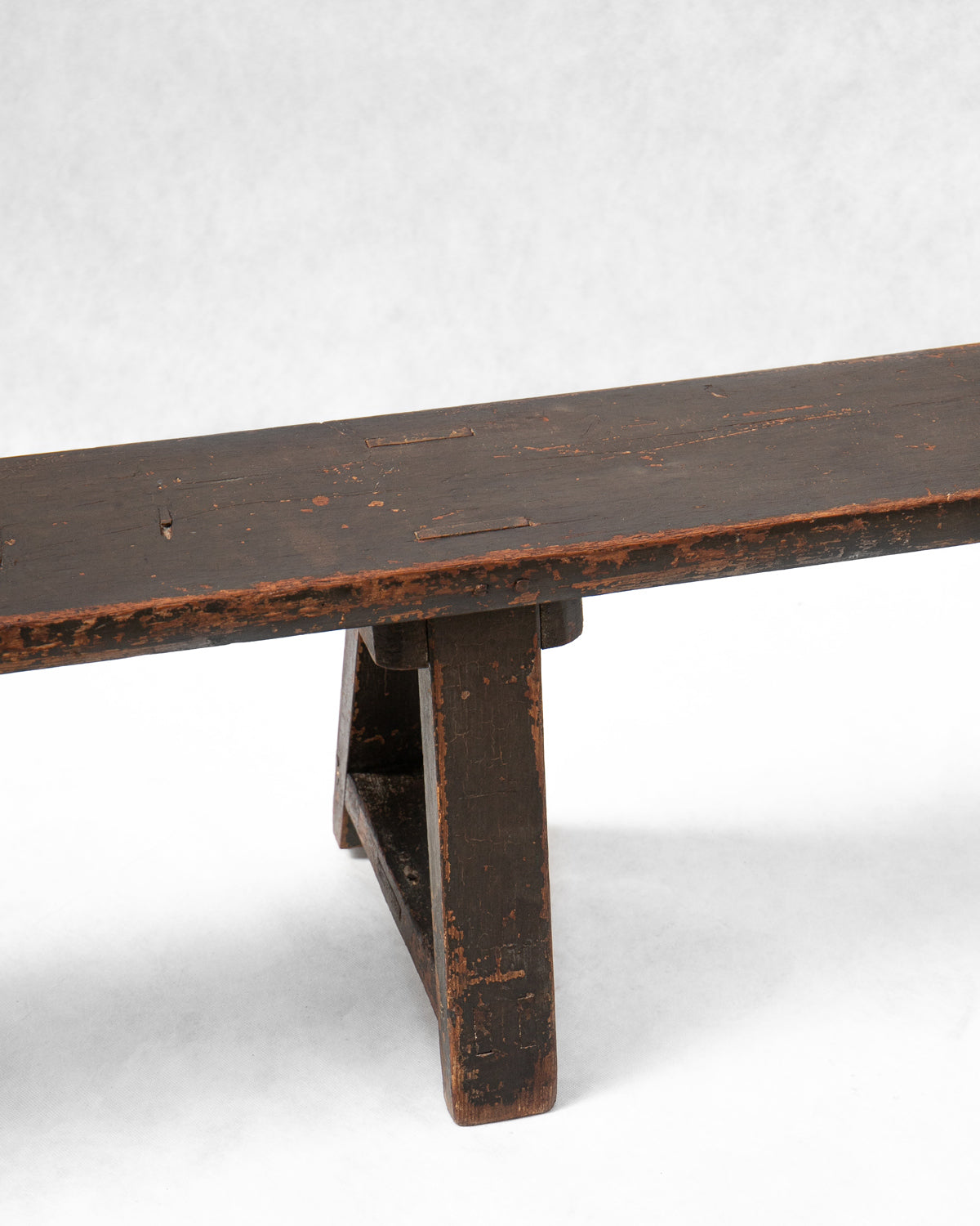 Antique French Provincial Wooden Bench, No. 2 | 335 cm
