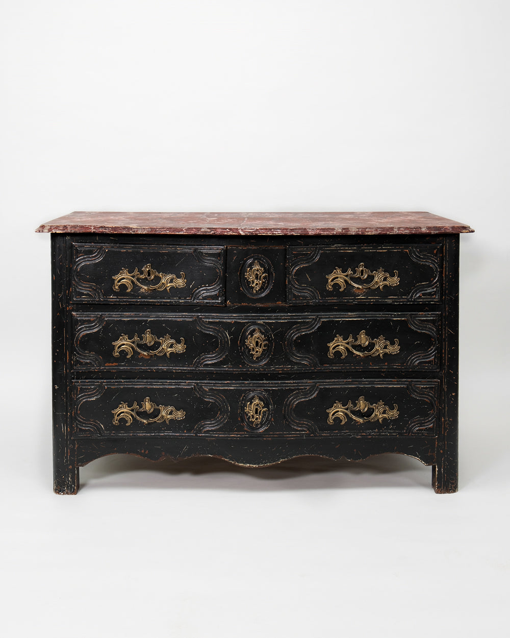 Régence Commode in Black — Early 18th Century