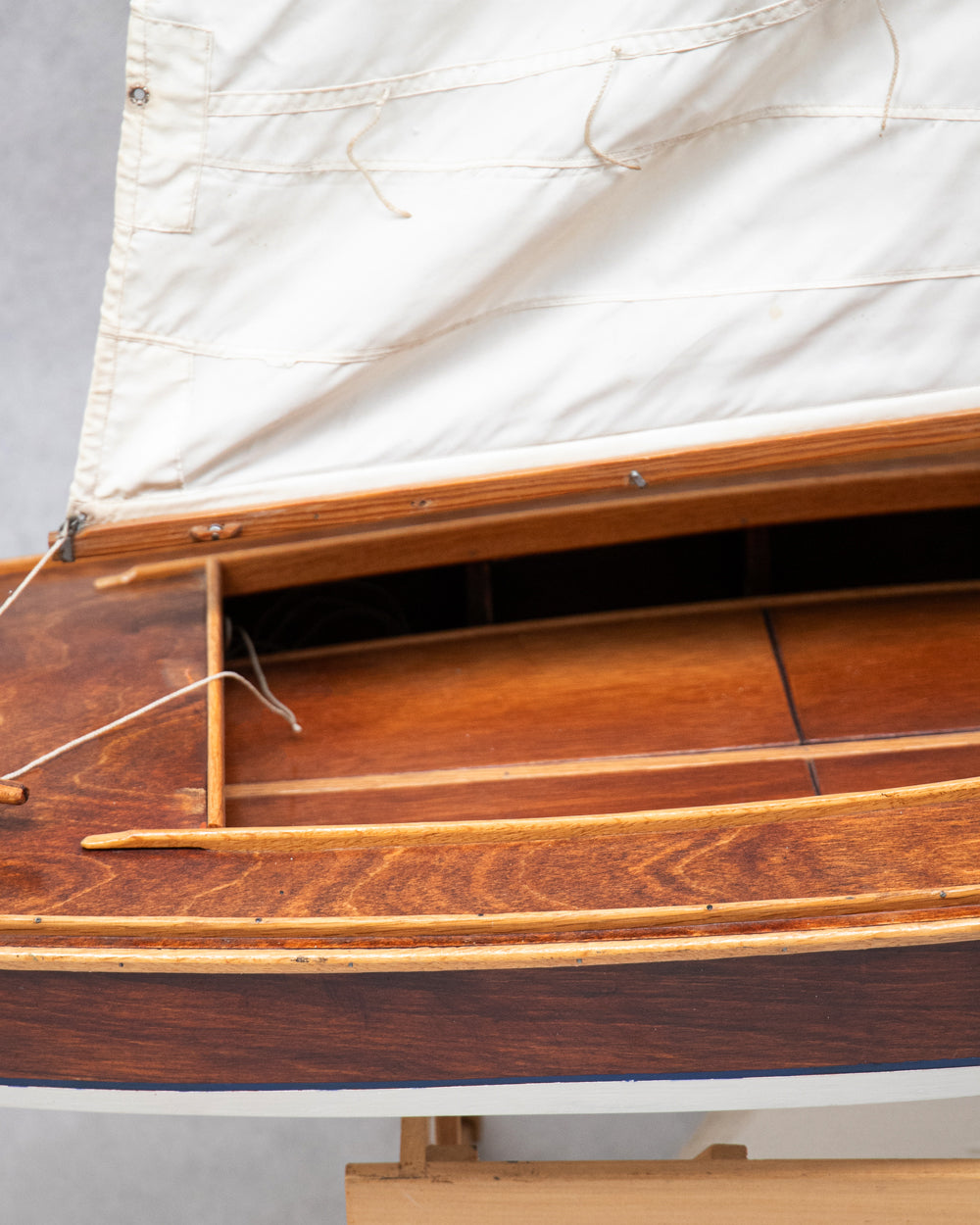 Grand Vintage Dutch “Valk” Sailing Model, 1970s