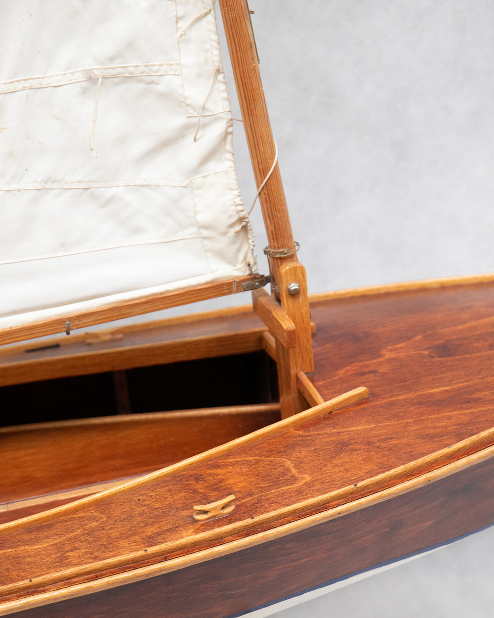 Grand Vintage Dutch “Valk” Sailing Model, 1970s