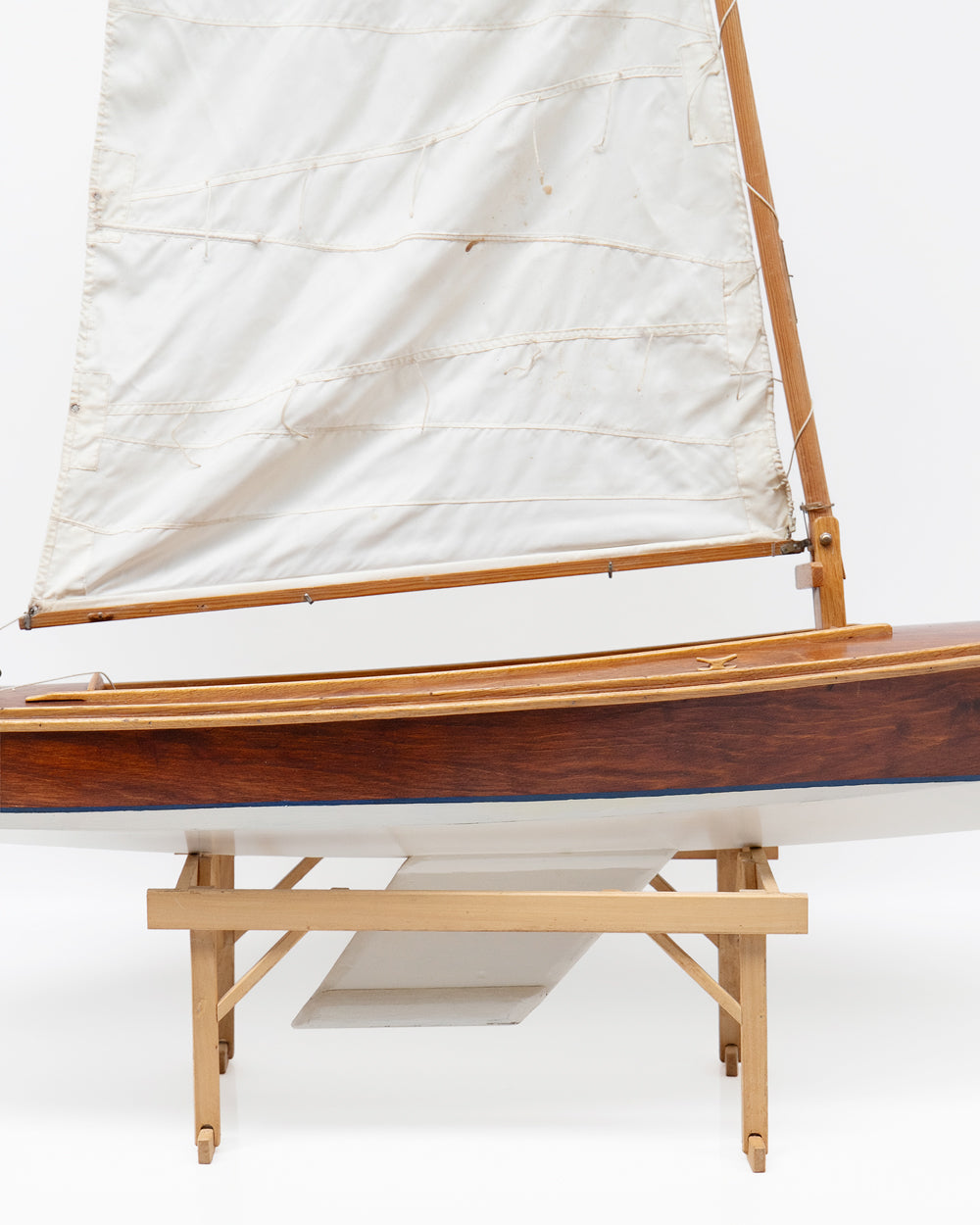 Grand Vintage Dutch “Valk” Sailing Model, 1970s