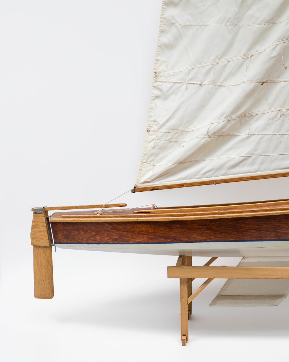 Grand Vintage Dutch “Valk” Sailing Model, 1970s