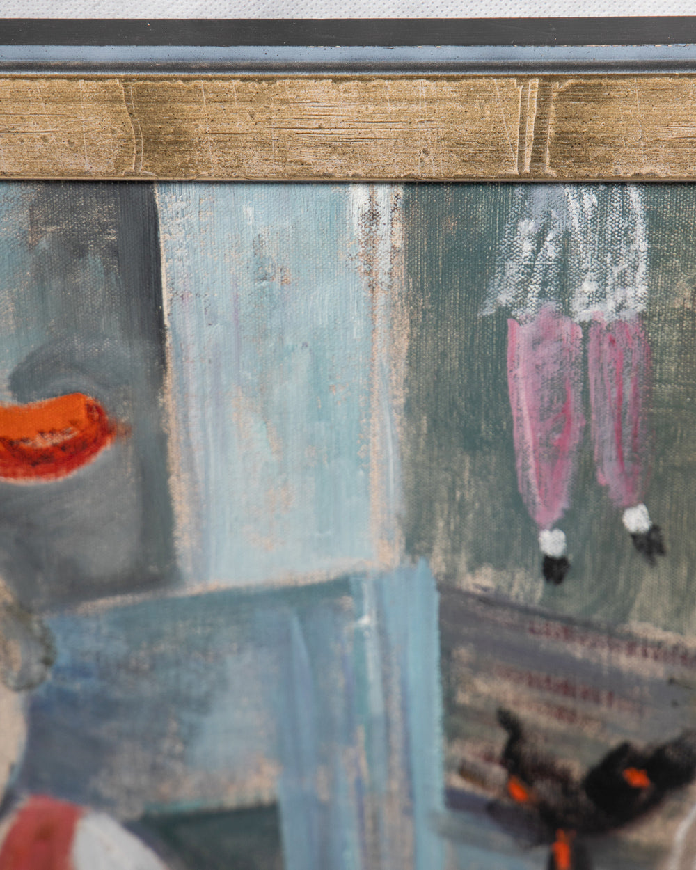 Waterloo Puppets — Oil on Canvas, by Margaretha Verheus, 1969