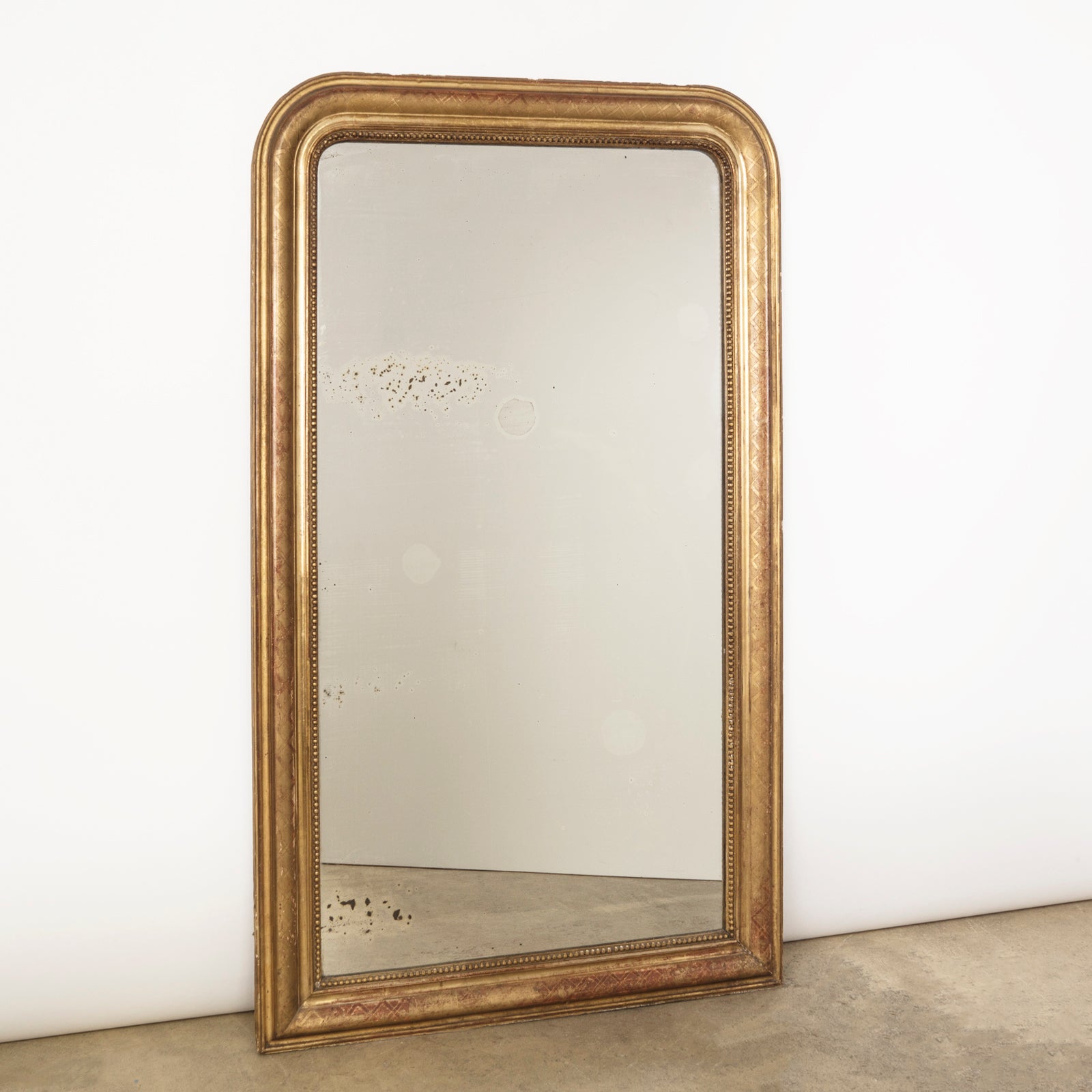 Antique XXX-Pattern Mirror