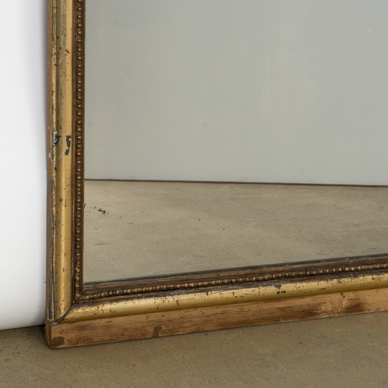 French Giltwood 1900s Turn of the Century Rectangular Mirror