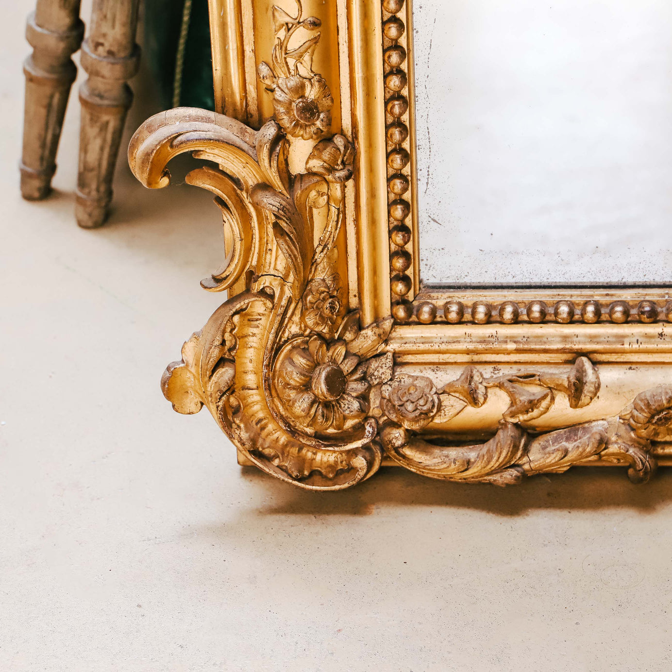 Majestic Antique Mirror