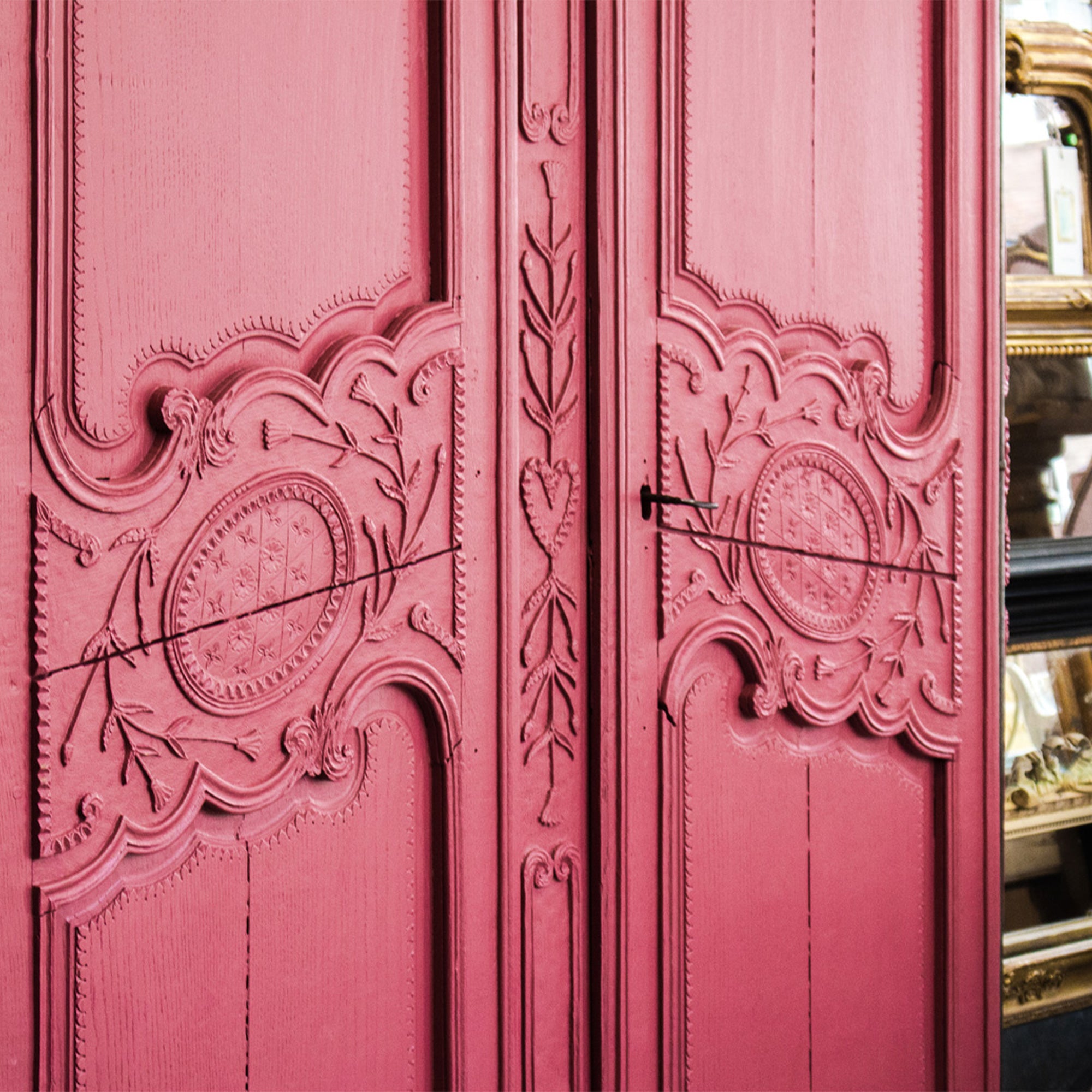 French Marriage Armoire