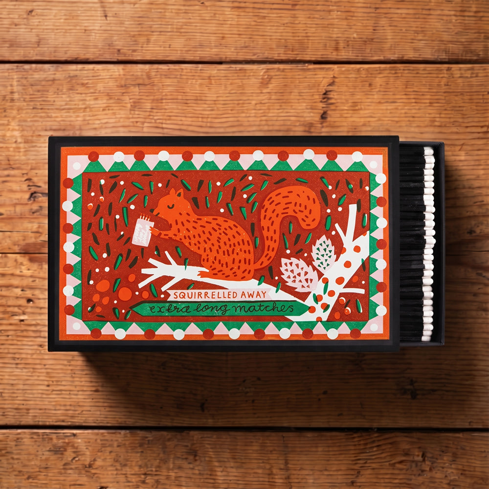 Archivist Gallery Squirrelled Away Giant Luxury Matchbox