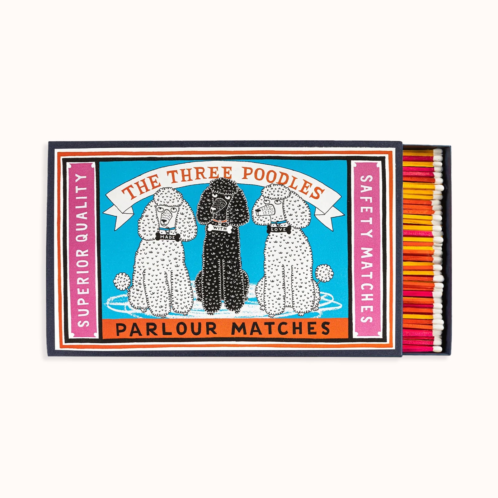Archivist Gallery Giant Three Poodle Luxury Matches