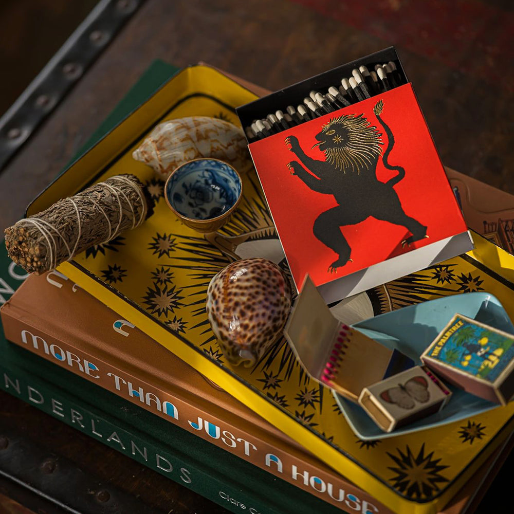 Archivist Gallery Golden Lion Luxury Matchbox