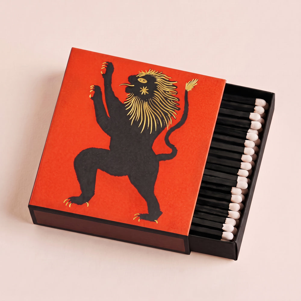 Archivist Gallery Golden Lion Luxury Matchbox