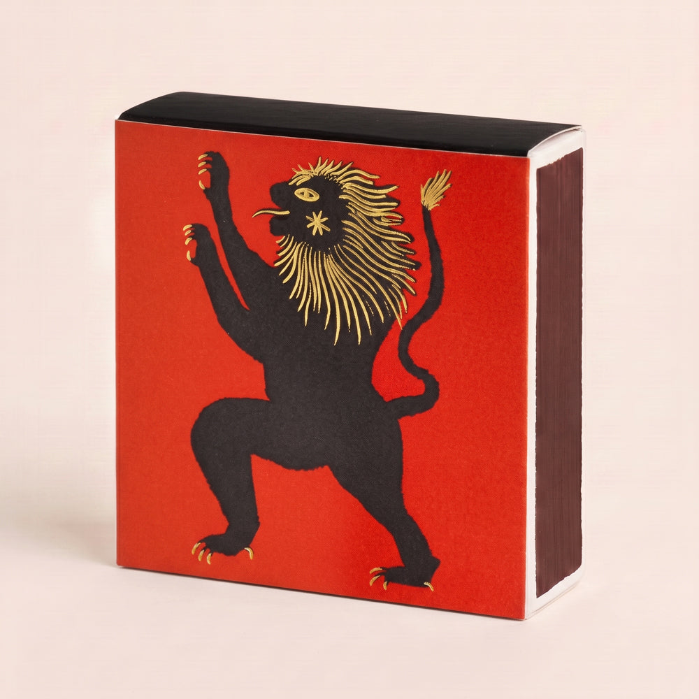 Archivist Gallery Golden Lion Luxury Matchbox