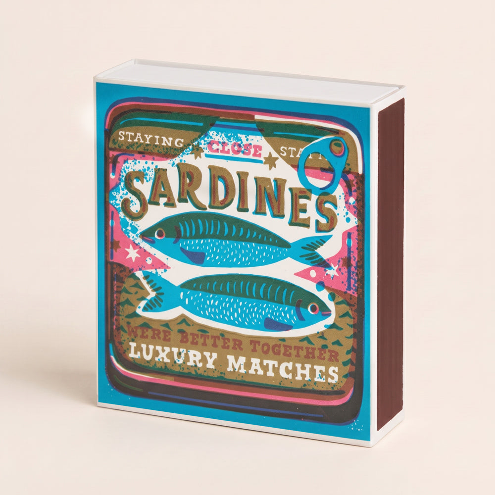 Archivist Gallery Sardines Matchbox