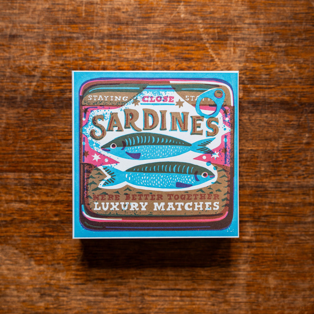 Archivist Gallery Sardines Matchbox