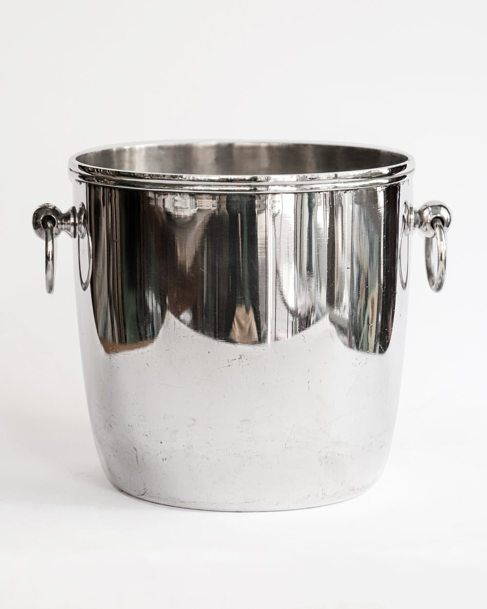 Vintage Silver Plated Champagne Bucket on Stand by Christofle