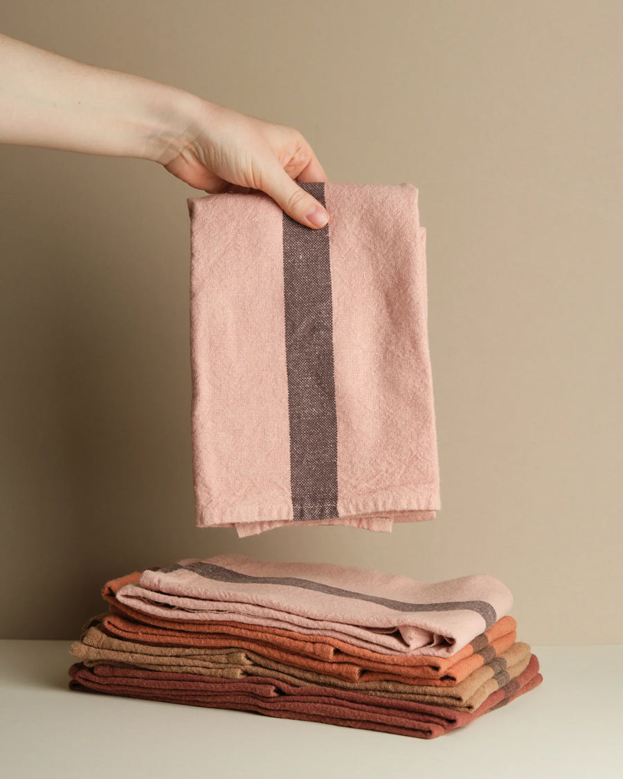 Linen Dish Towel | Doudou Petale Pink