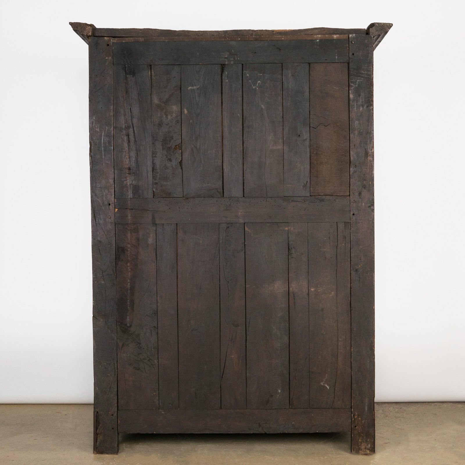 French 18th Century Dark Oak Cupboard