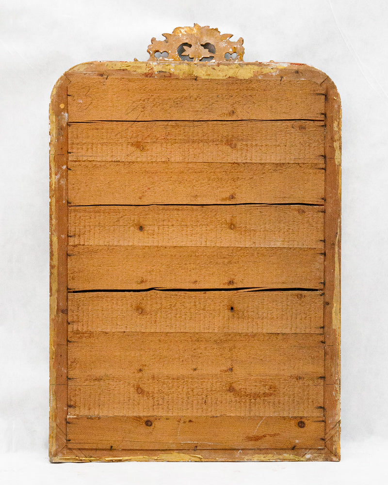 19th C Louis Philippe Mirror with Faux Ribbon Frame