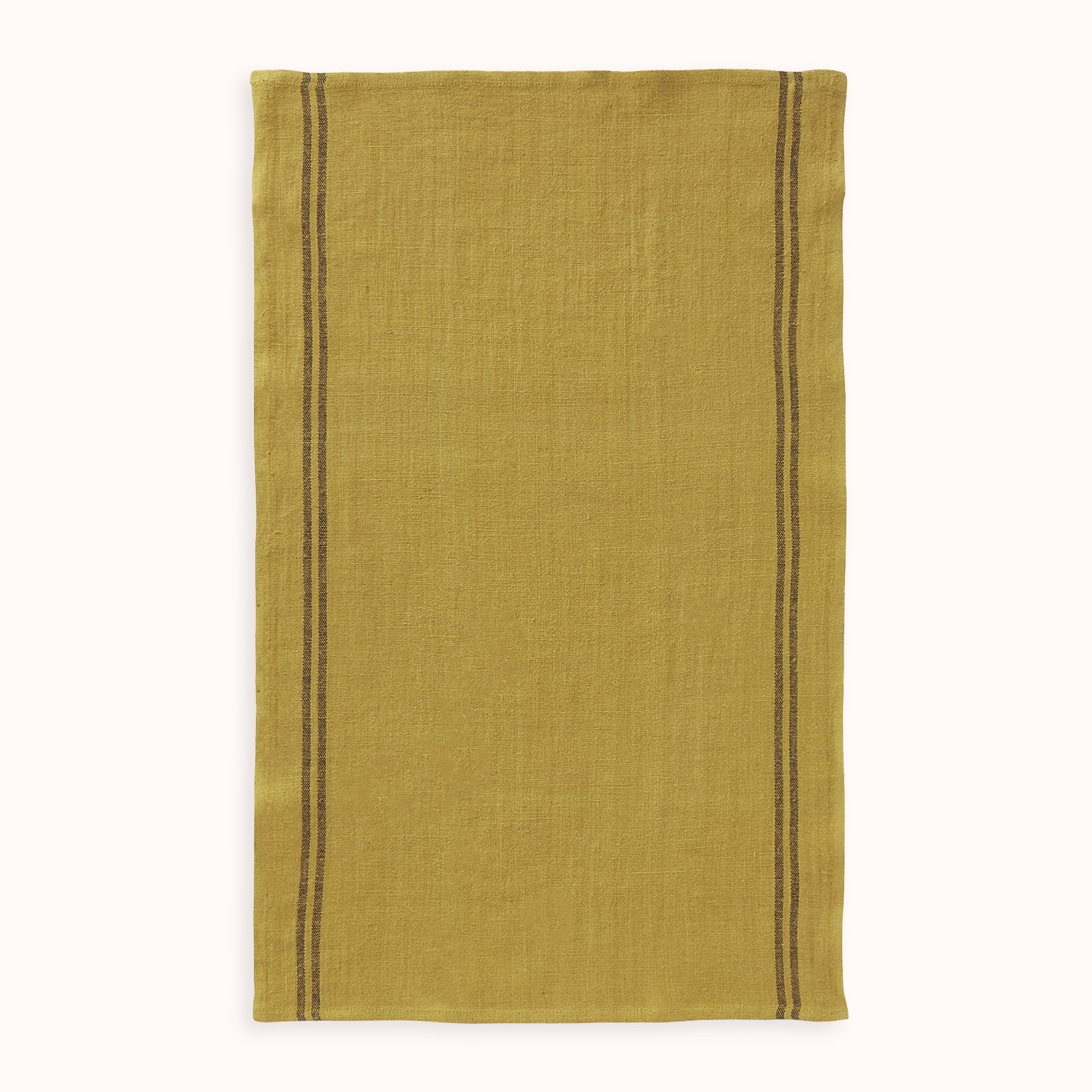 Linen Dish Towel Country Ochre