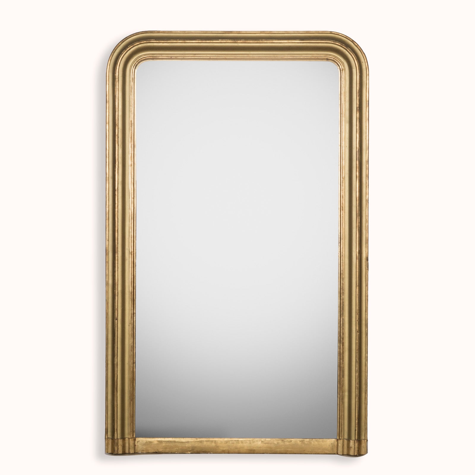 19th C Yellow Gold Louis Philippe Mirror