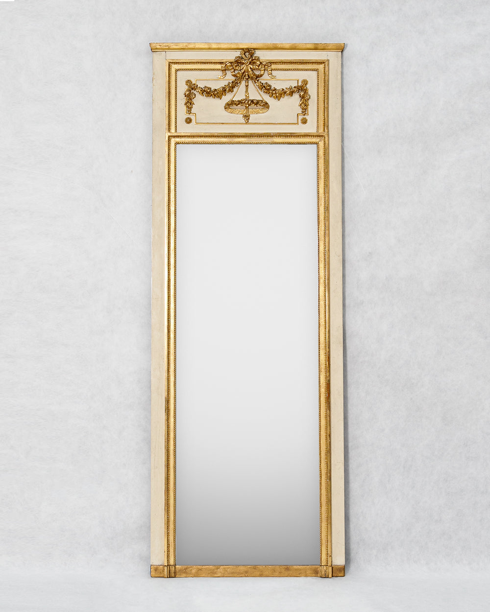 19th C Narrow French Louis XVI Style Mirror