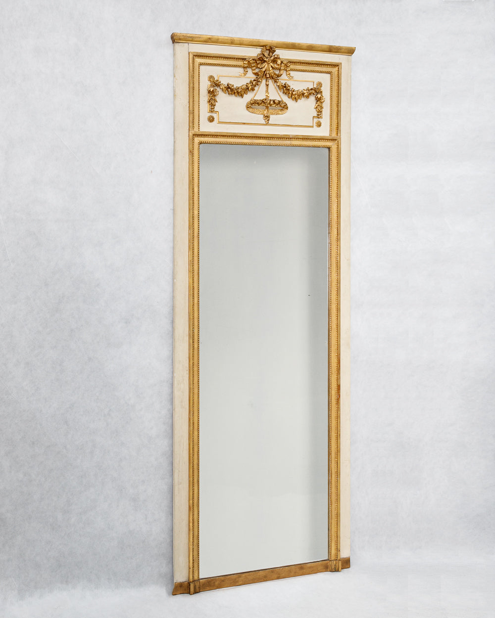 19th C Narrow French Louis XVI Style Mirror