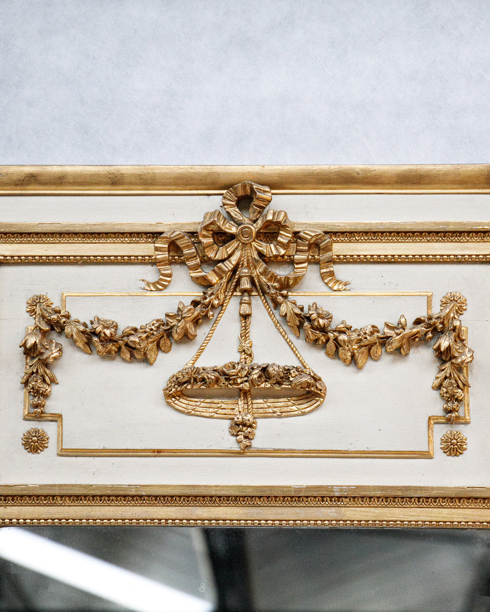 19th C Narrow French Louis XVI Style Mirror