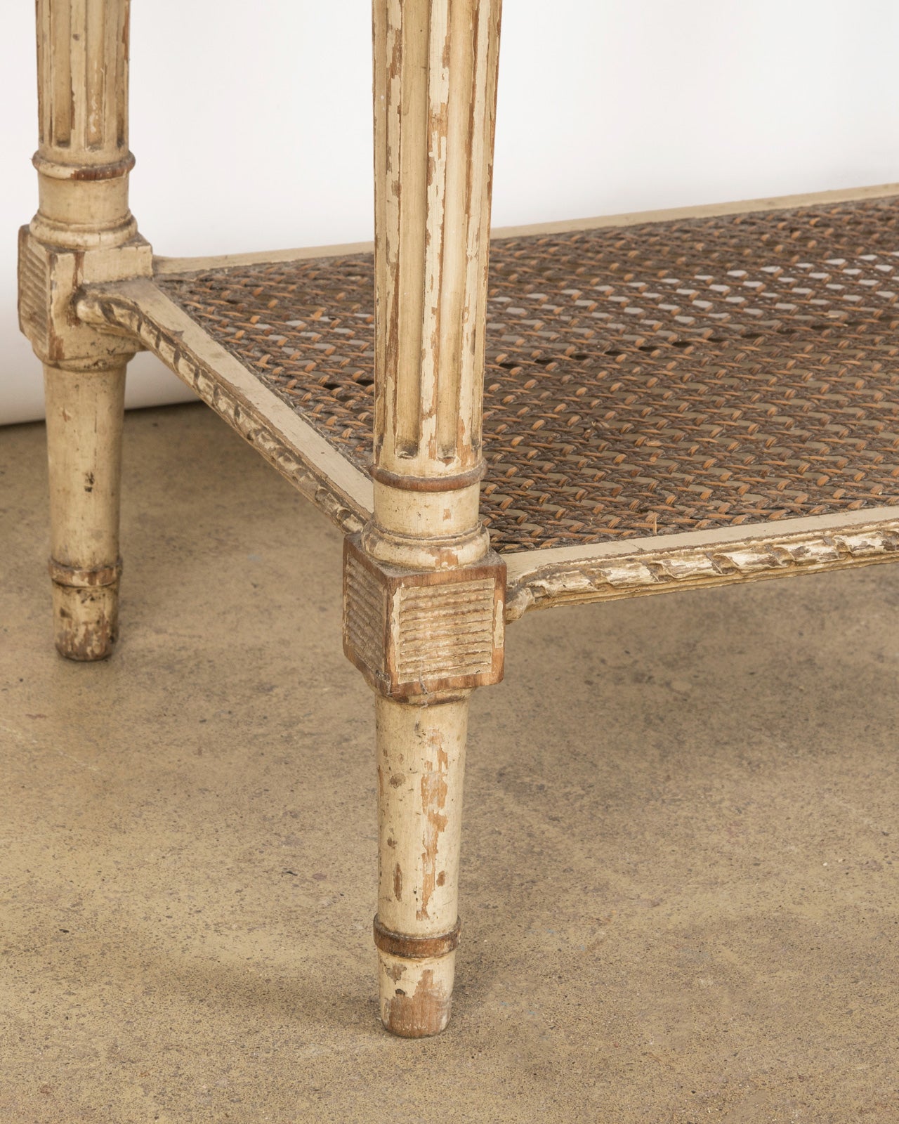 19th Century French Marble Top Nightstand