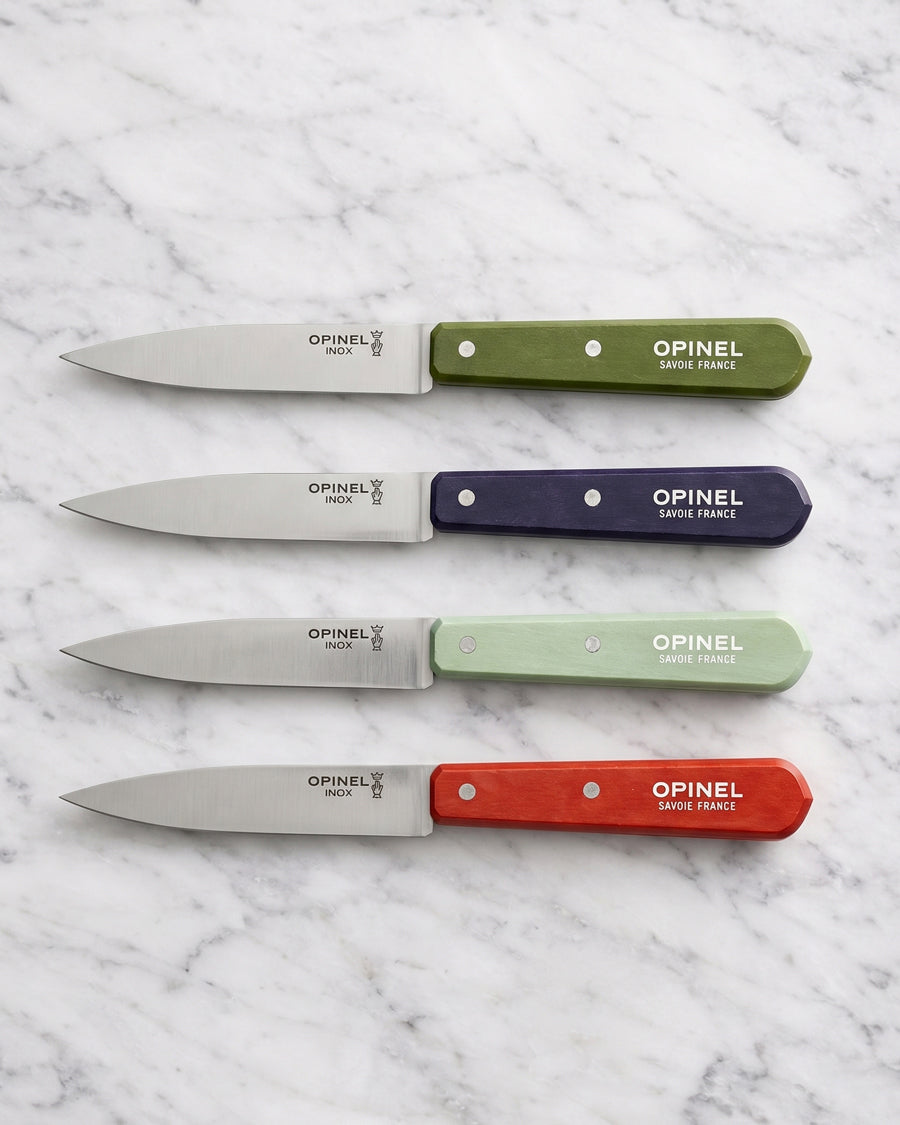Classic Opinel No.112 Stainless Steel Paring Knives Set