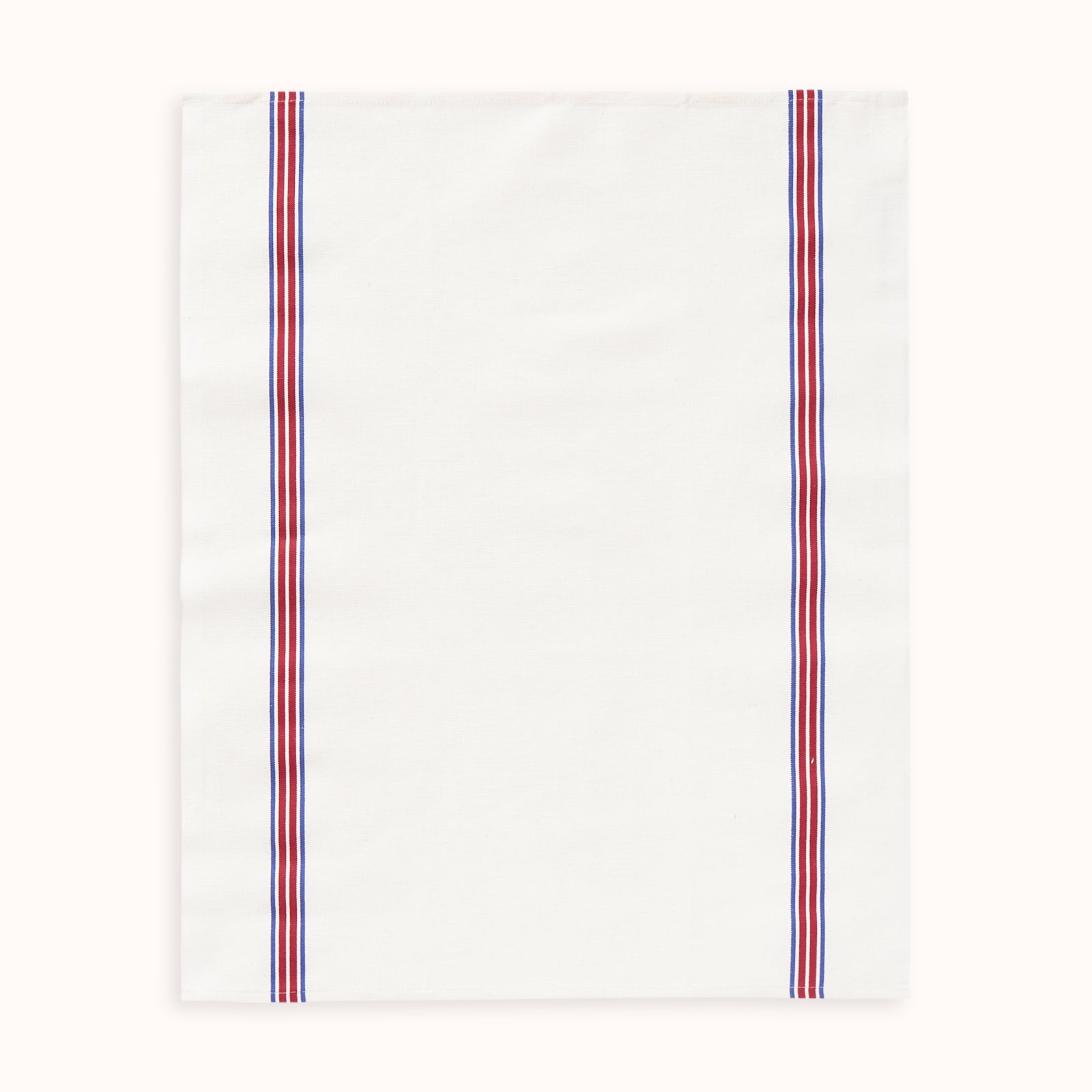 Linen Blend Dish Towel Piano Bleu Rouge