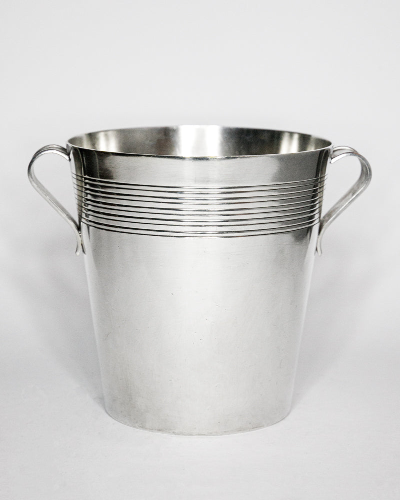 Vintage Art Deco Silver-Plated Champagne Cooler