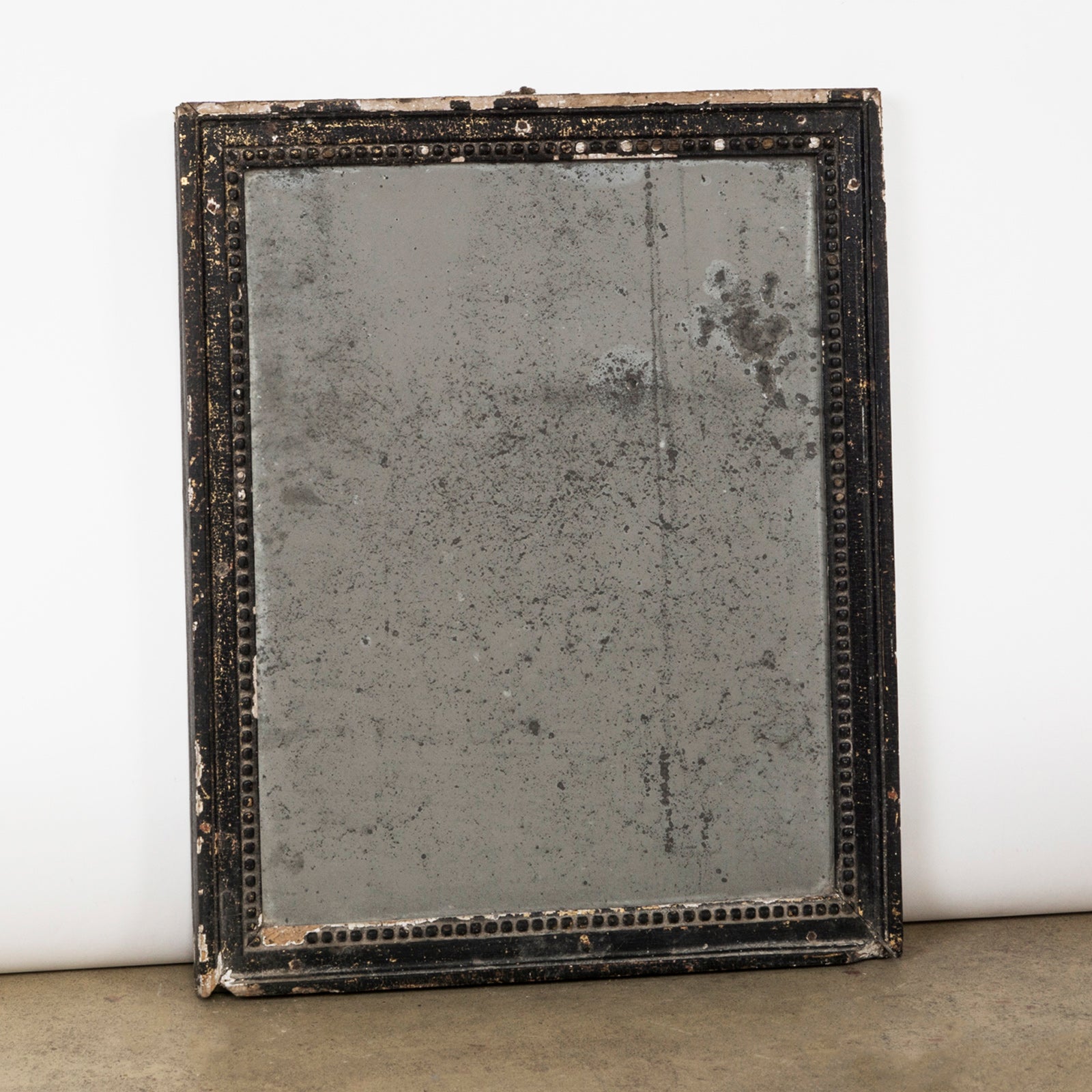 Rectangular Distressed Antique Mirror