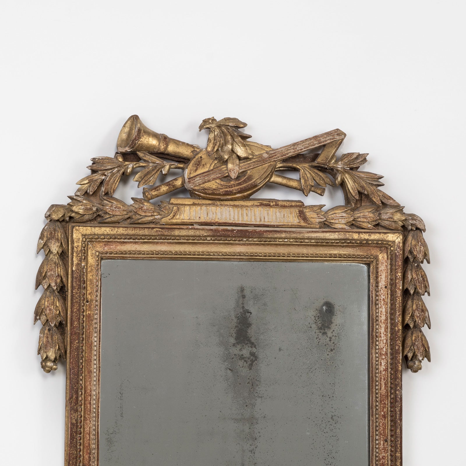 Louis XVI Directoire Giltwood Mirror