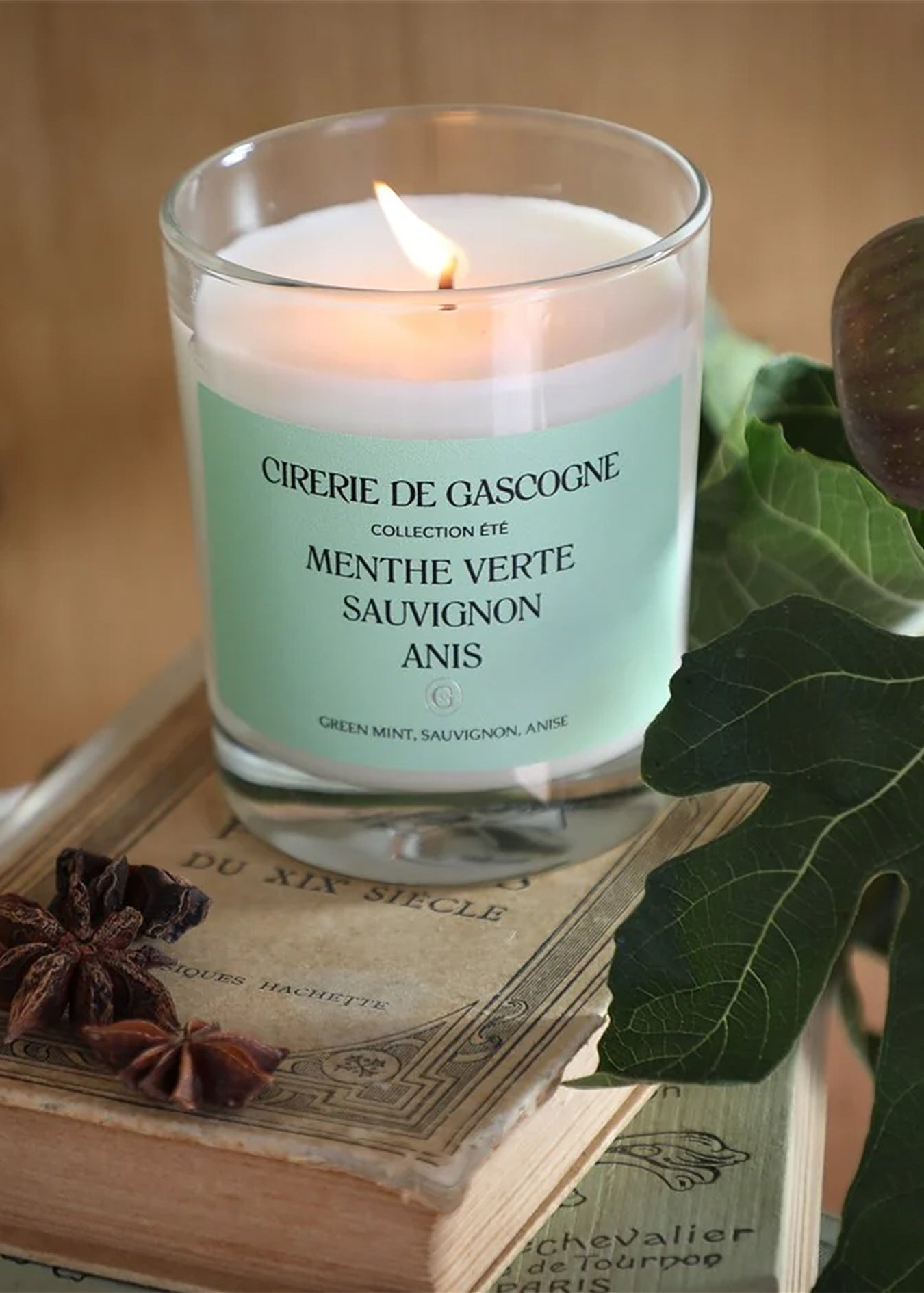 Scented Candle Menthe, Sauvignon & Anis