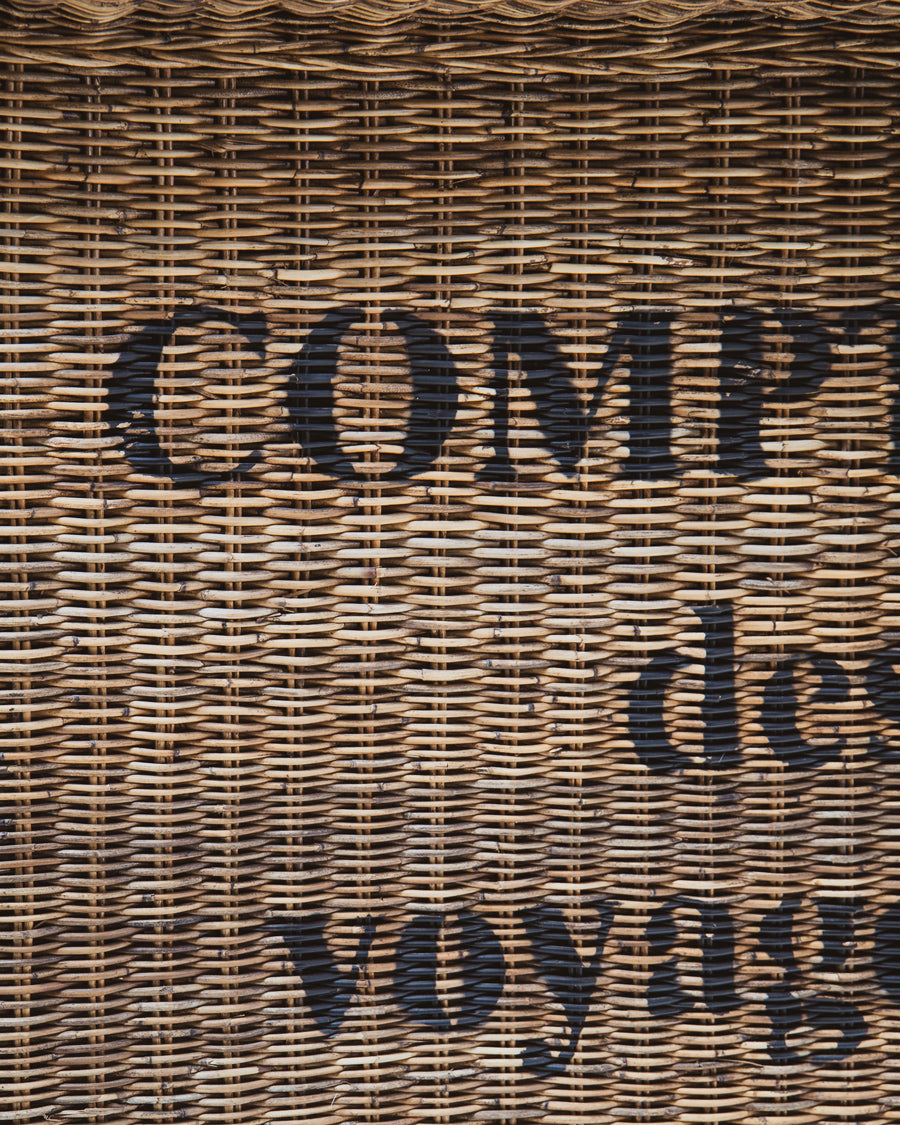 Comptoir des Voyageurs Vintage Wicker Bar