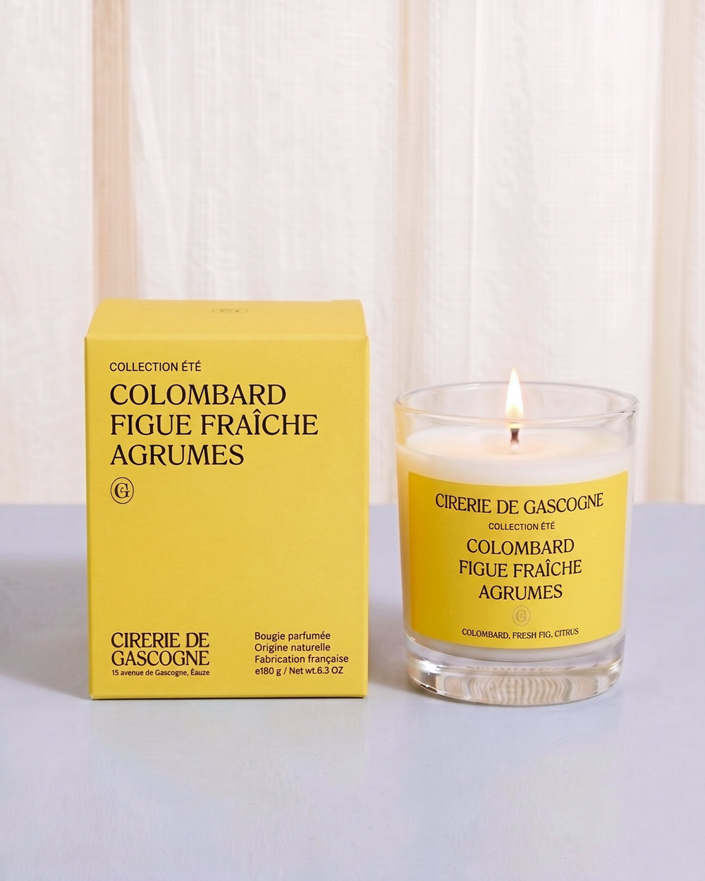 Cirerie de Gascogne Scented Candle | Colombard, Fresh Fig & Citrus