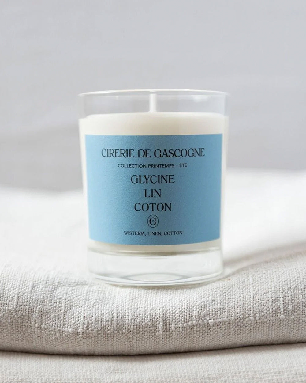 Cirerie de Gascogne Scented Candle | Wisteria, Linen & Cotton