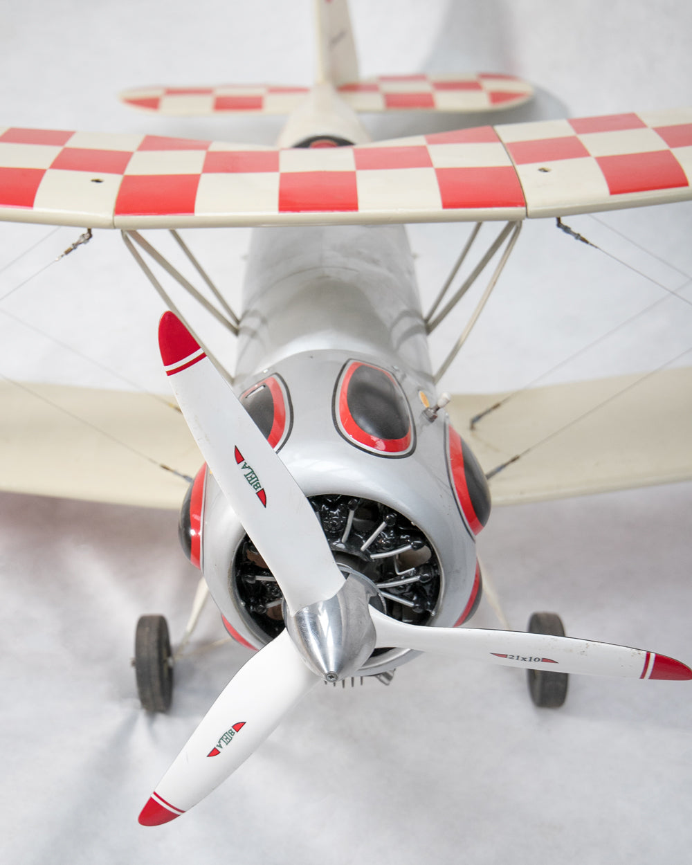 Large Vintage The Jungmeister Aerobatic Airplane Model