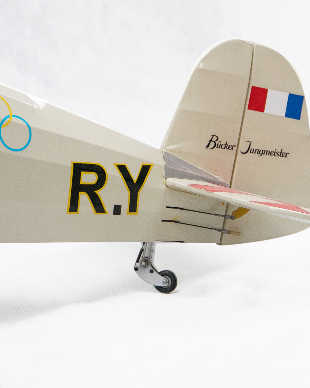 Large Vintage The Jungmeister Aerobatic Airplane Model