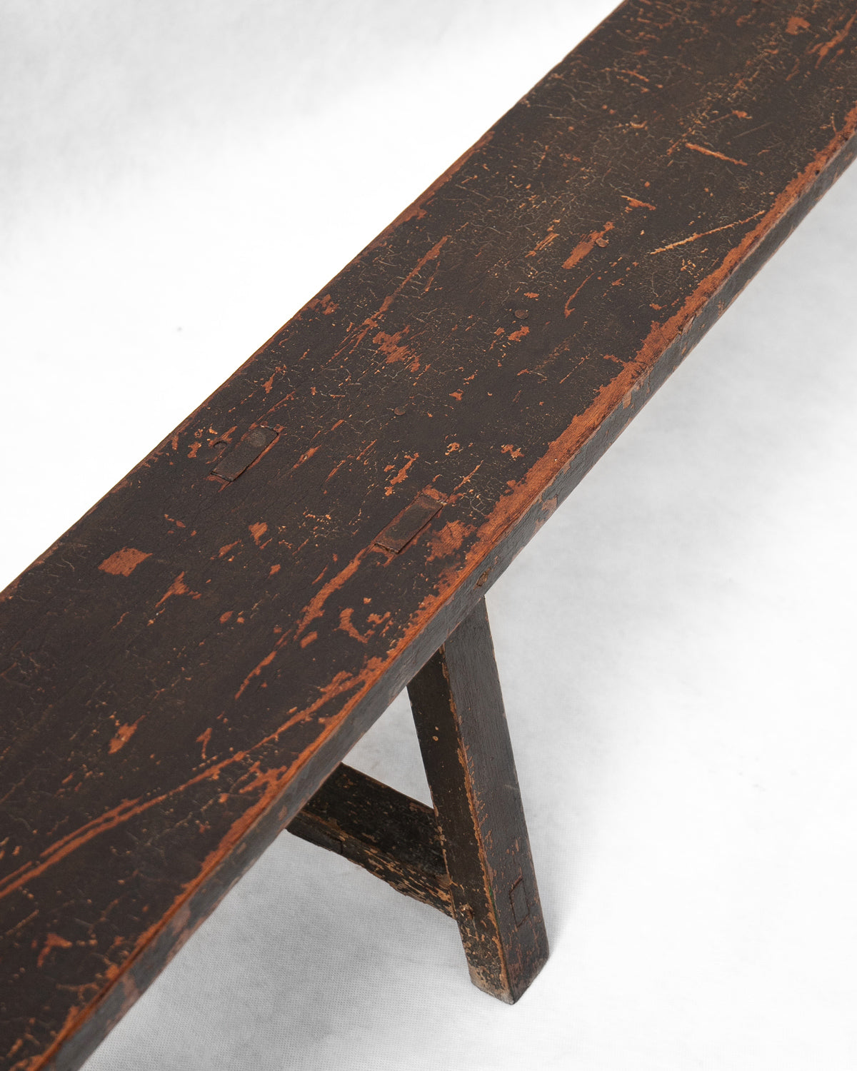 Antique French Provincial Wooden Bench, No. 1 | 335 cm