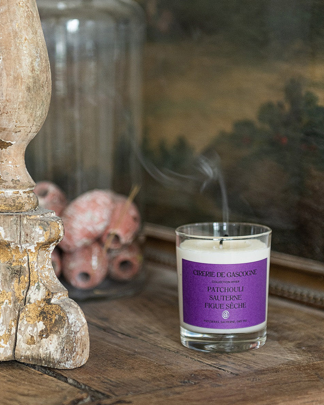 Scented Candle Patchouli, Sauternes & Dry Fig